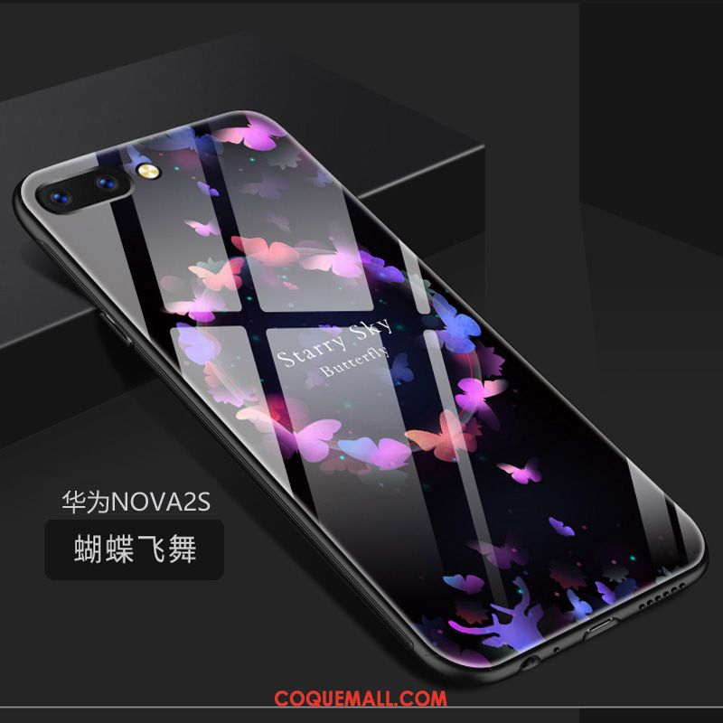 Étui Huawei Nova 2s Peinture Protection Tendance, Coque Huawei Nova 2s Tout Compris Silicone