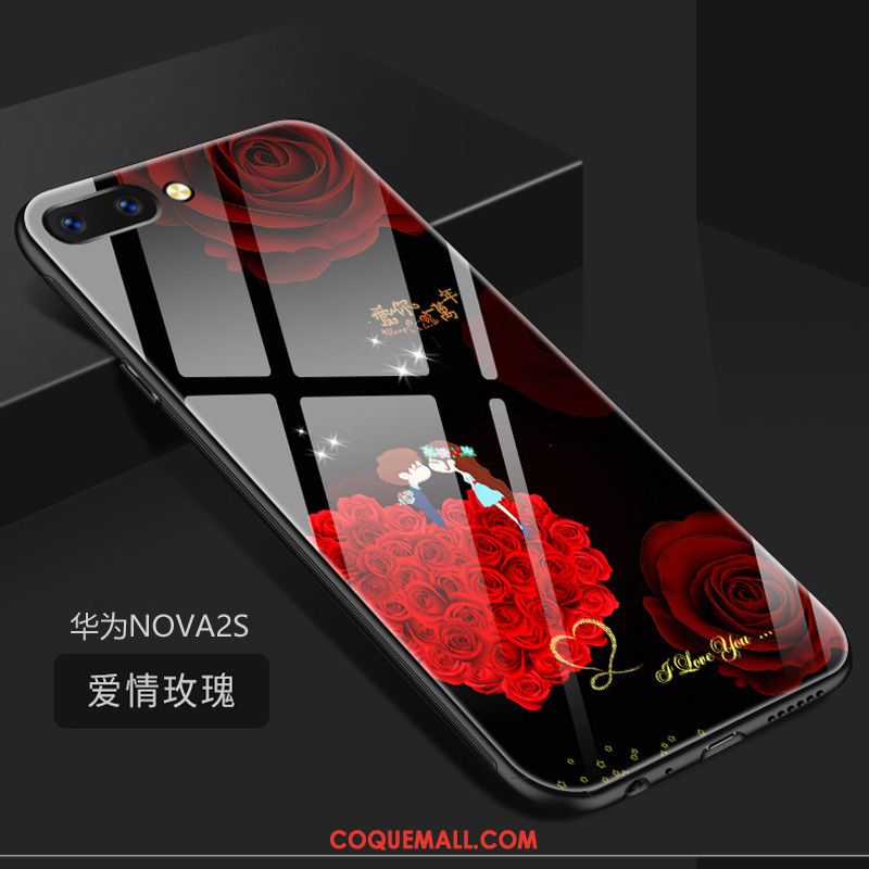 Étui Huawei Nova 2s Peinture Protection Tendance, Coque Huawei Nova 2s Tout Compris Silicone