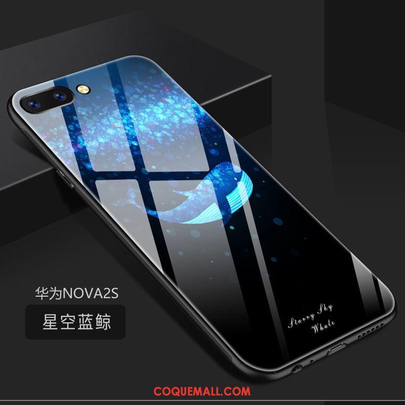 Étui Huawei Nova 2s Peinture Protection Tendance, Coque Huawei Nova 2s Tout Compris Silicone