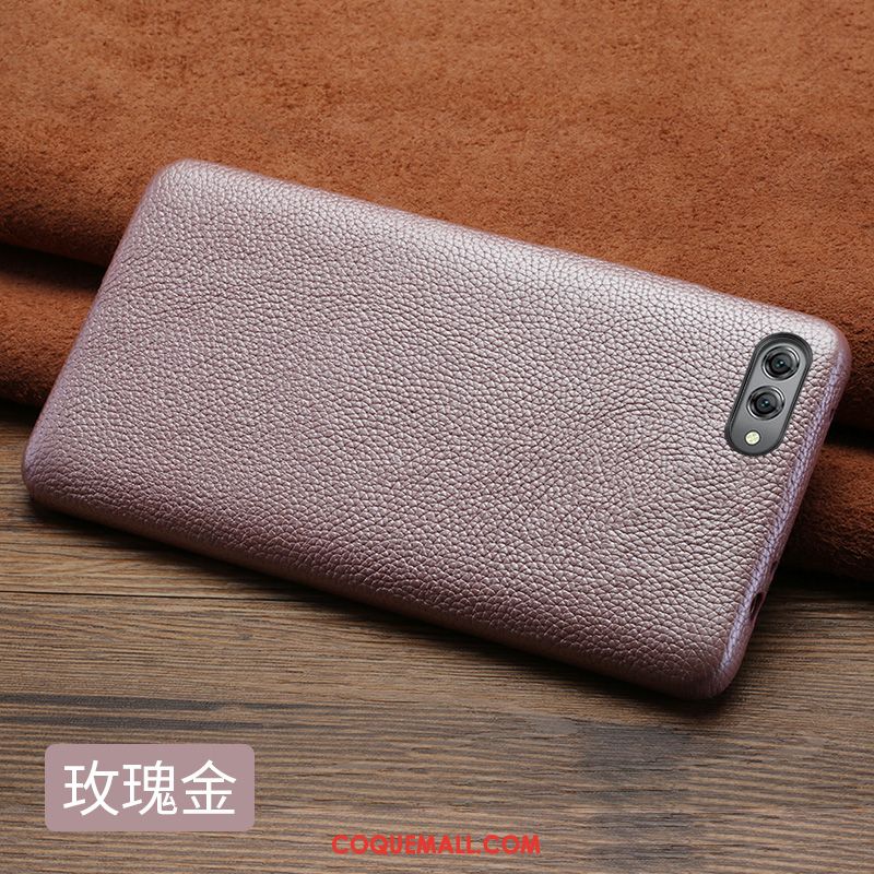 Étui Huawei Nova 2s Tendance Étui En Cuir Incassable, Coque Huawei Nova 2s Téléphone Portable Braun