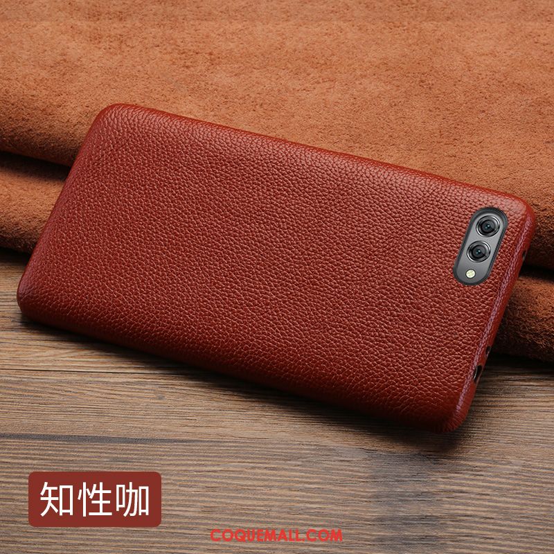 Étui Huawei Nova 2s Tendance Étui En Cuir Incassable, Coque Huawei Nova 2s Téléphone Portable Braun