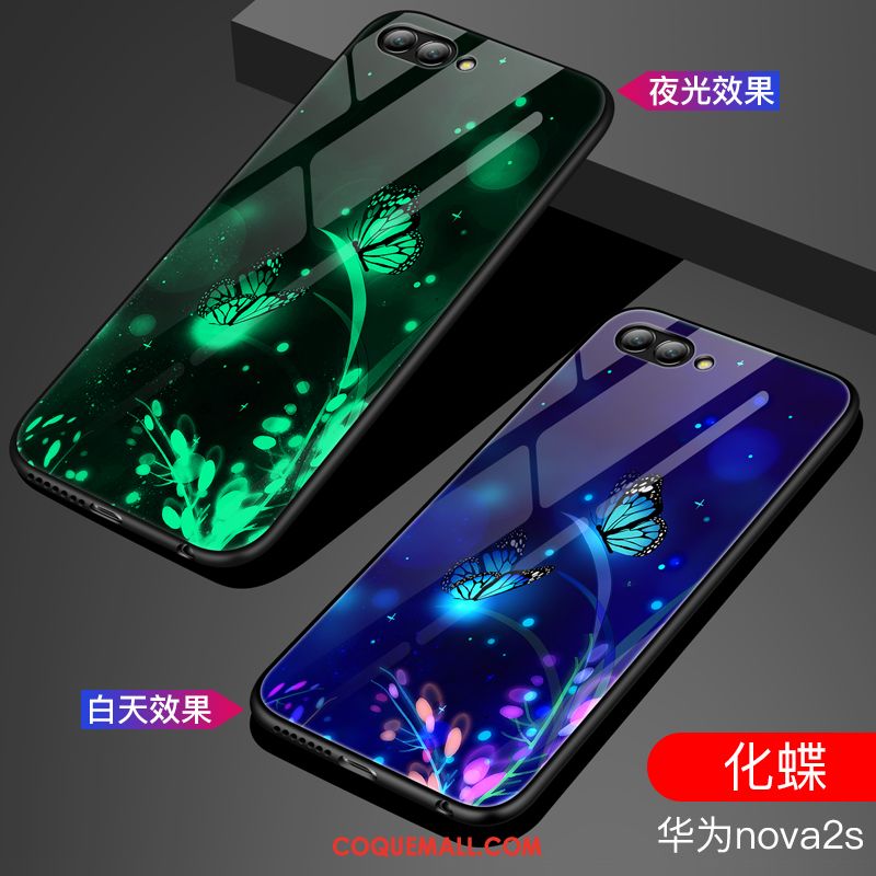 Étui Huawei Nova 2s Tout Compris Miroir Créatif, Coque Huawei Nova 2s Mode Tendance