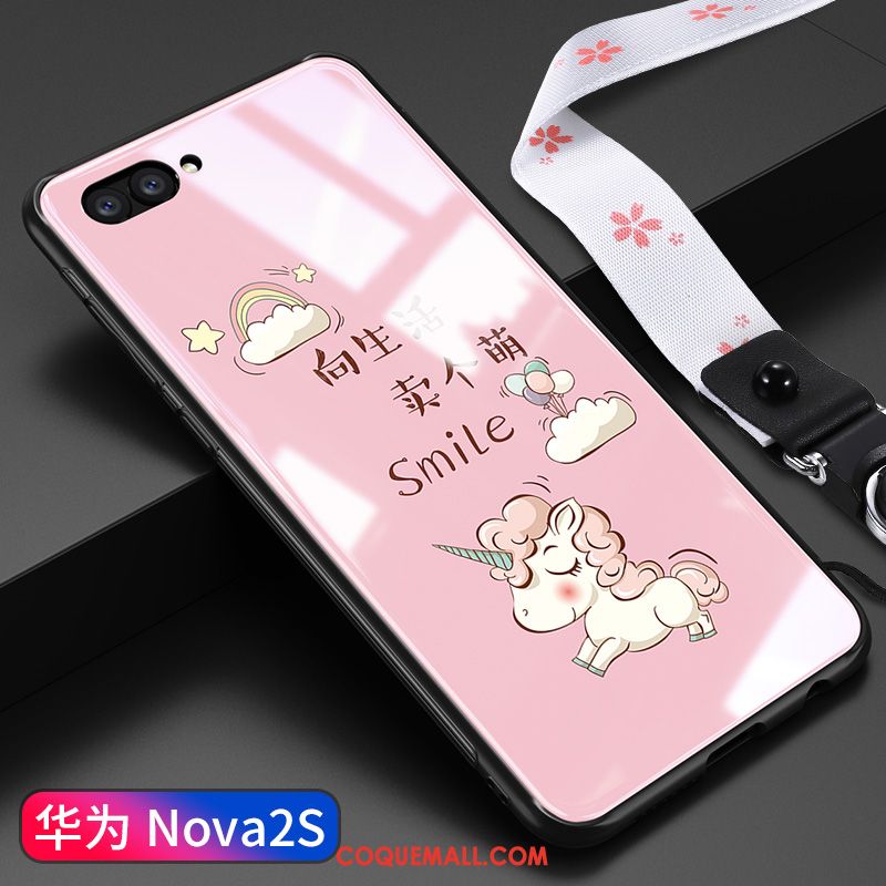 Étui Huawei Nova 2s Tout Compris Silicone Tendance, Coque Huawei Nova 2s Incassable Ornements Suspendus