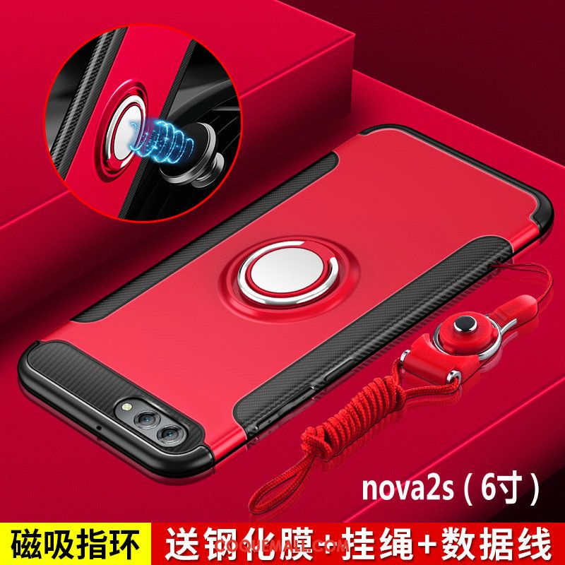 Étui Huawei Nova 2s Très Mince Personnalité Téléphone Portable, Coque Huawei Nova 2s Incassable Ornements Suspendus