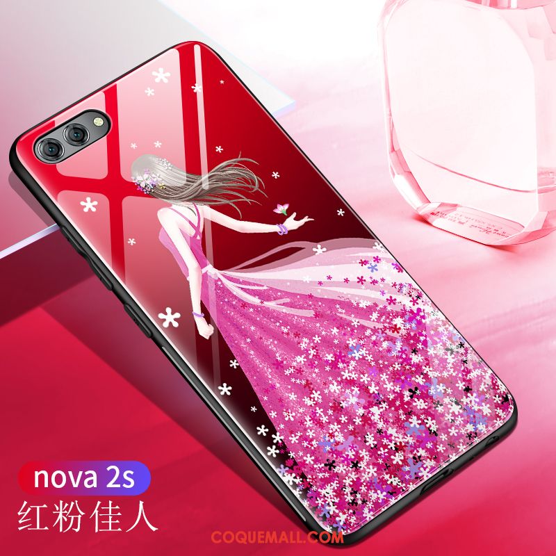 Étui Huawei Nova 2s Téléphone Portable Personnalité Luxe, Coque Huawei Nova 2s Mode Lumineuses