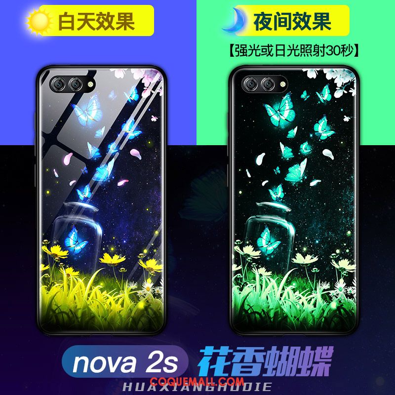 Étui Huawei Nova 2s Téléphone Portable Personnalité Luxe, Coque Huawei Nova 2s Mode Lumineuses