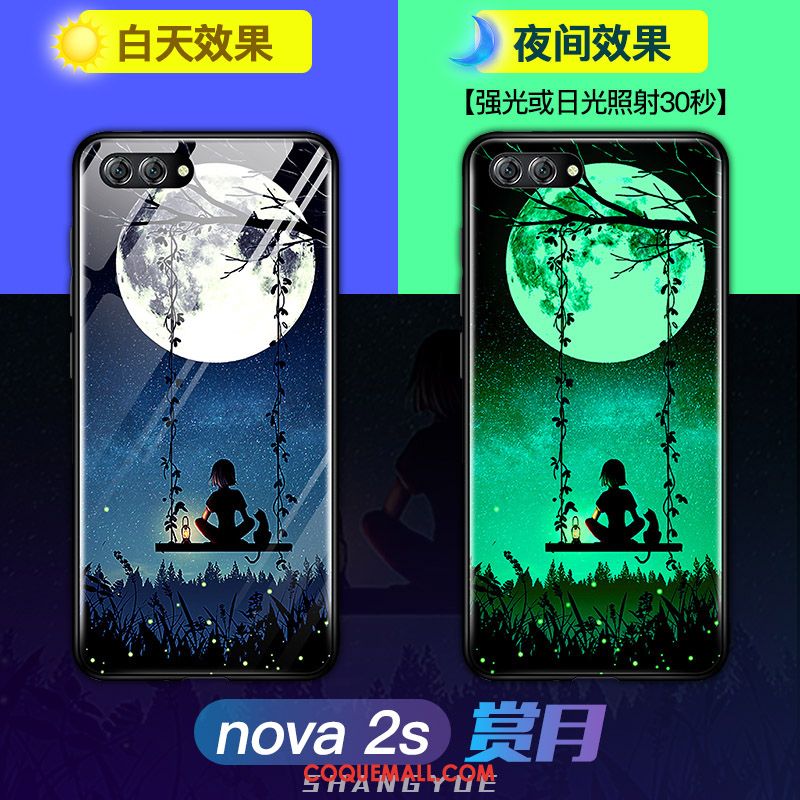 Étui Huawei Nova 2s Téléphone Portable Personnalité Luxe, Coque Huawei Nova 2s Mode Lumineuses