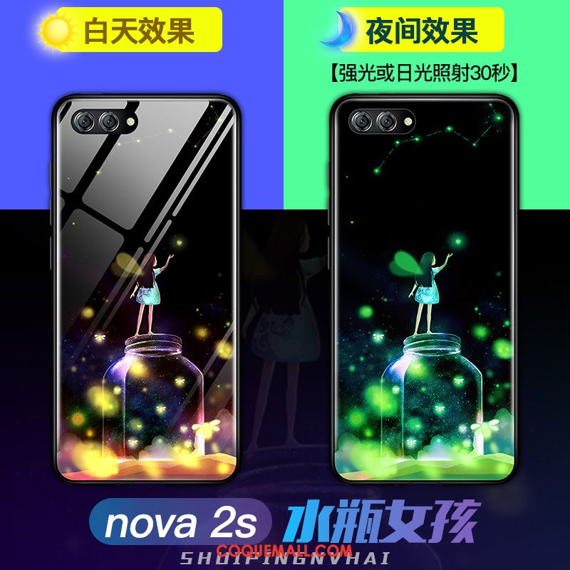 Étui Huawei Nova 2s Téléphone Portable Personnalité Luxe, Coque Huawei Nova 2s Mode Lumineuses