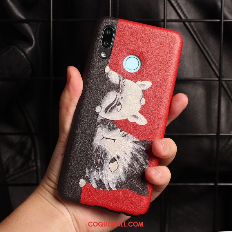 Étui Huawei Nova 3 Amoureux Personnalité Art, Coque Huawei Nova 3 Créatif Incassable