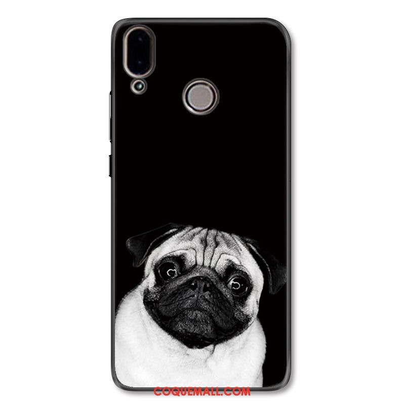 Étui Huawei Nova 3 Dessin Animé Drôle Chiens, Coque Huawei Nova 3 Simple Téléphone Portable