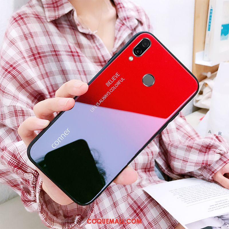 Étui Huawei Nova 3 Net Rouge Rouge Tout Compris, Coque Huawei Nova 3 Protection Téléphone Portable