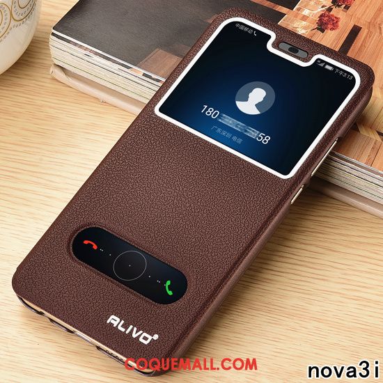 Étui Huawei Nova 3 Or Téléphone Portable Tendance, Coque Huawei Nova 3 Incassable Tout Compris