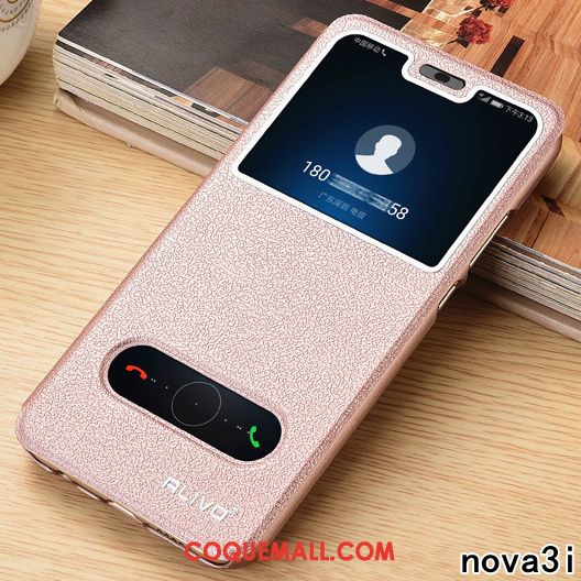 Étui Huawei Nova 3 Or Téléphone Portable Tendance, Coque Huawei Nova 3 Incassable Tout Compris