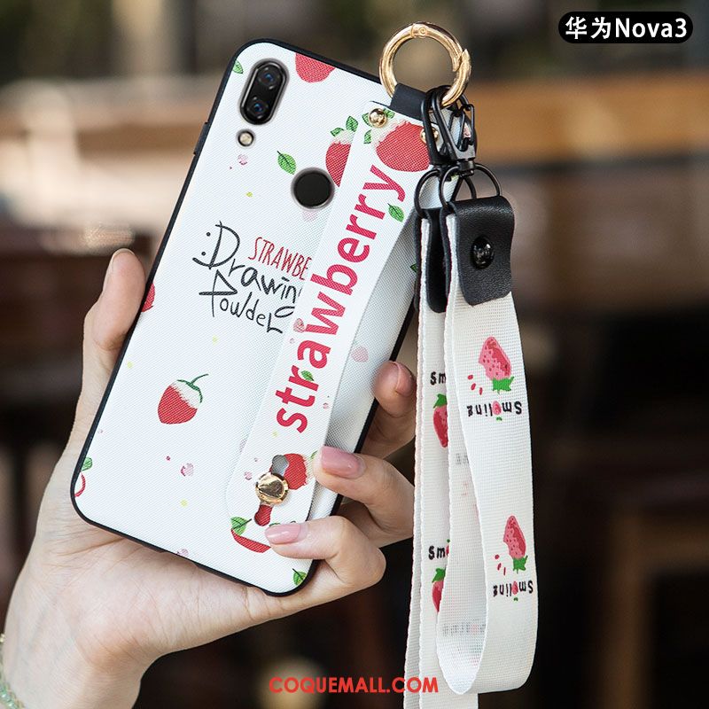 Étui Huawei Nova 3 Ornements Suspendus Petit Art, Coque Huawei Nova 3 Téléphone Portable Incassable