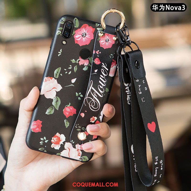 Étui Huawei Nova 3 Ornements Suspendus Petit Art, Coque Huawei Nova 3 Téléphone Portable Incassable