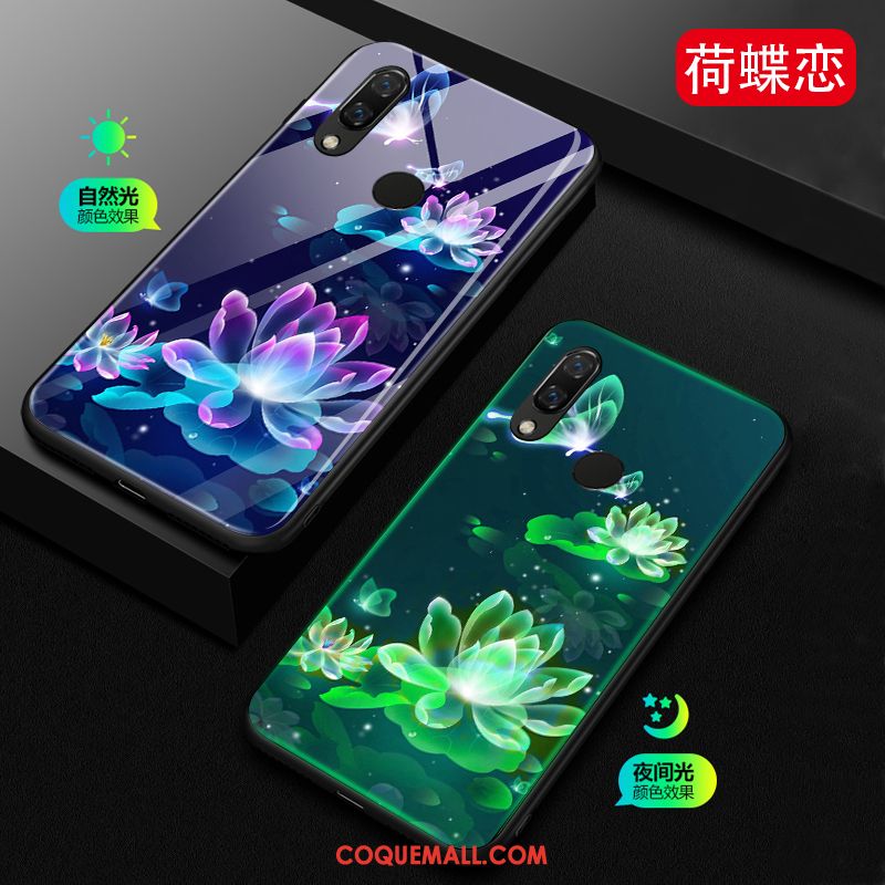 Étui Huawei Nova 3 Personnalité Net Rouge Vert, Coque Huawei Nova 3 Silicone Tout Compris