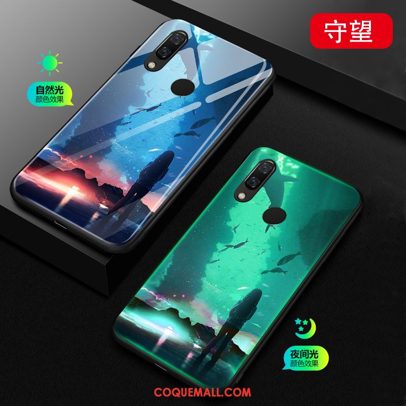 Étui Huawei Nova 3 Personnalité Net Rouge Vert, Coque Huawei Nova 3 Silicone Tout Compris