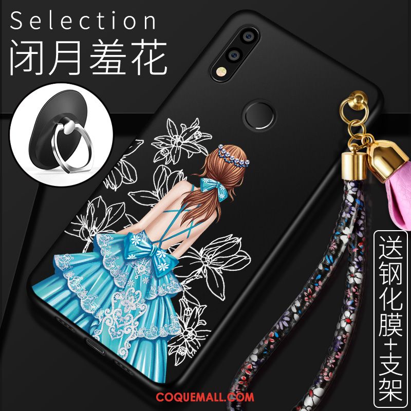 Étui Huawei Nova 3 Personnalité Téléphone Portable Délavé En Daim, Coque Huawei Nova 3 Fluide Doux Incassable