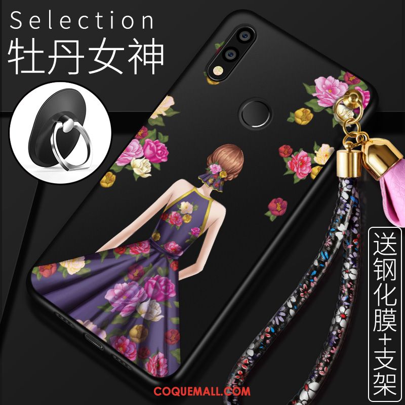 Étui Huawei Nova 3 Personnalité Téléphone Portable Délavé En Daim, Coque Huawei Nova 3 Fluide Doux Incassable