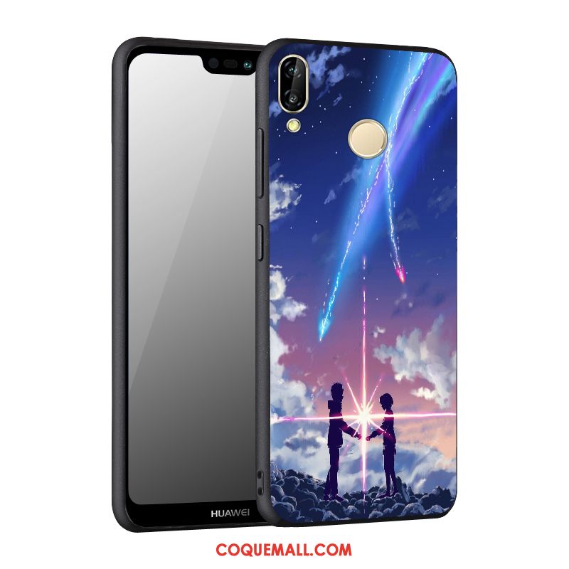 Étui Huawei Nova 3 Protection Incassable Tout Compris, Coque Huawei Nova 3 Fluide Doux Délavé En Daim