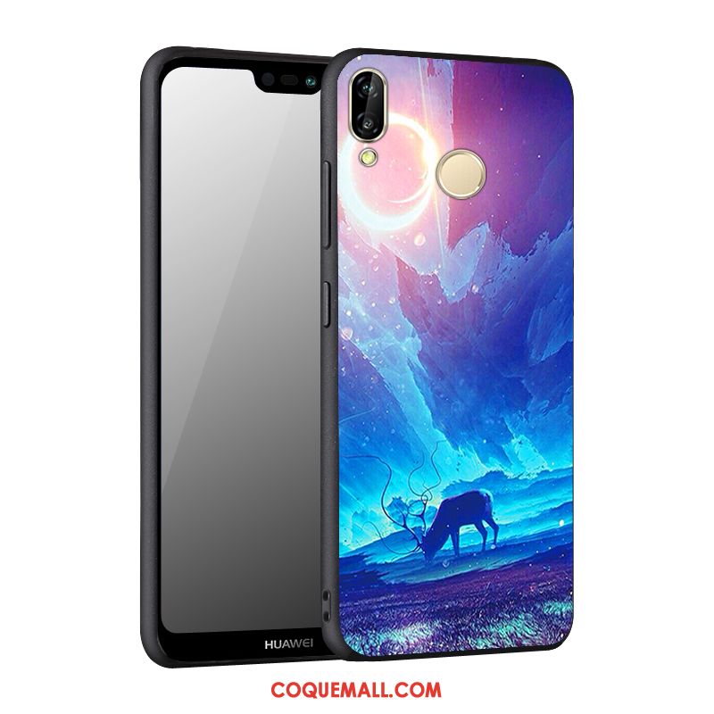 Étui Huawei Nova 3 Protection Incassable Tout Compris, Coque Huawei Nova 3 Fluide Doux Délavé En Daim