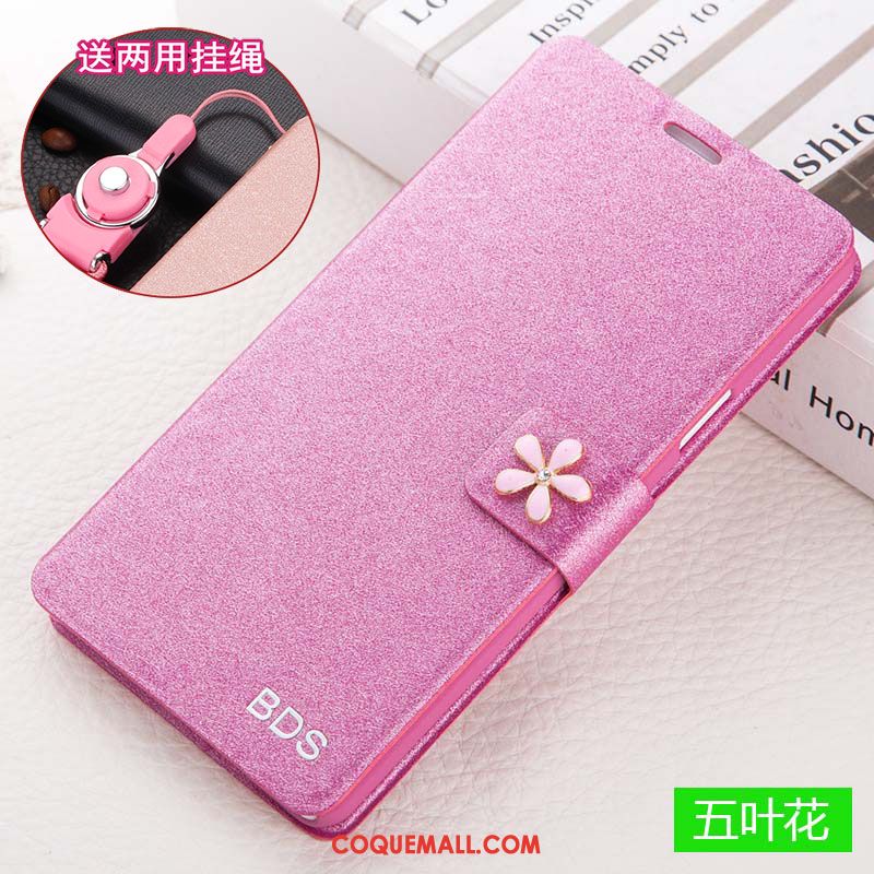 Étui Huawei Nova 3 Protection Rose Téléphone Portable, Coque Huawei Nova 3 Incassable Étui En Cuir