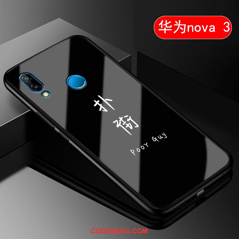 Étui Huawei Nova 3 Protection Tout Compris Style Chinois, Coque Huawei Nova 3 Amoureux Rouge