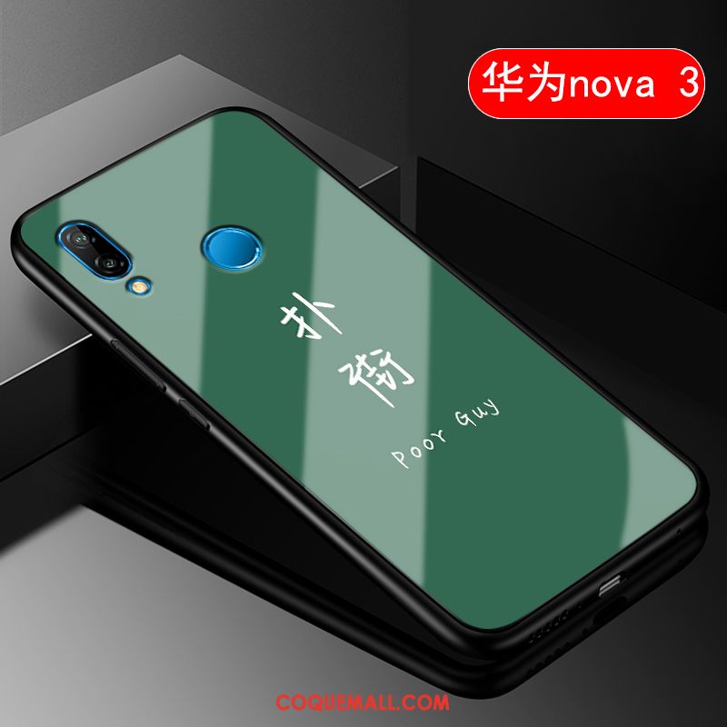 Étui Huawei Nova 3 Protection Tout Compris Style Chinois, Coque Huawei Nova 3 Amoureux Rouge