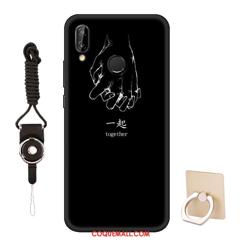 Étui Huawei Nova 3 Silicone Bordure Incassable, Coque Huawei Nova 3 Peinture Personnalisé