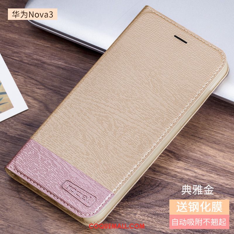 Étui Huawei Nova 3 Silicone Téléphone Portable Rouge, Coque Huawei Nova 3 Protection Tout Compris