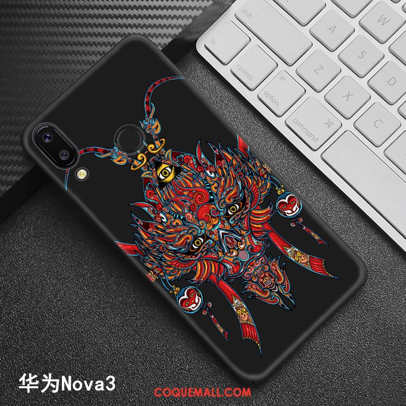 Étui Huawei Nova 3 Style Chinois Modèle Tendance, Coque Huawei Nova 3 Téléphone Portable Personnalisé