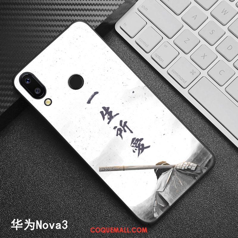 Étui Huawei Nova 3 Style Chinois Modèle Tendance, Coque Huawei Nova 3 Téléphone Portable Personnalisé