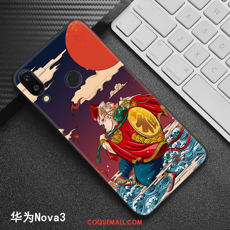 Étui Huawei Nova 3 Style Chinois Modèle Tendance, Coque Huawei Nova 3 Téléphone Portable Personnalisé