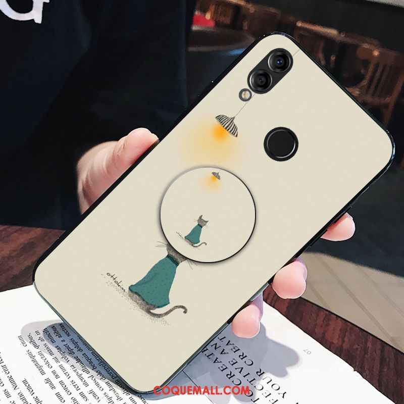 Étui Huawei Nova 3 Support Silicone Incassable, Coque Huawei Nova 3 Créatif Tout Compris