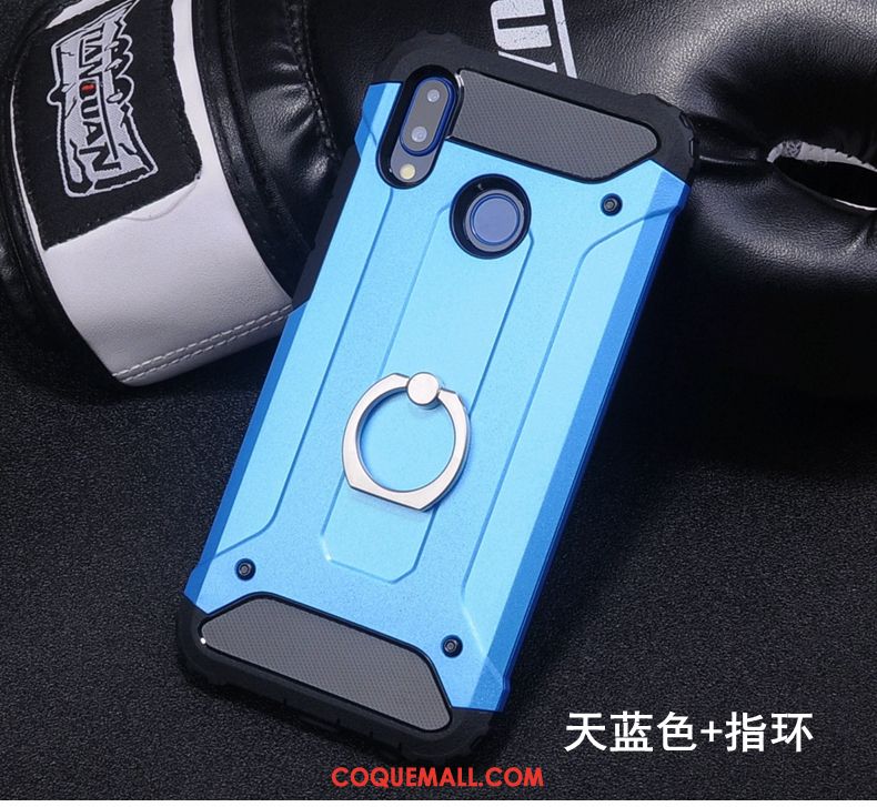 Étui Huawei Nova 3e Créatif Incassable Délavé En Daim, Coque Huawei Nova 3e Tendance Rose