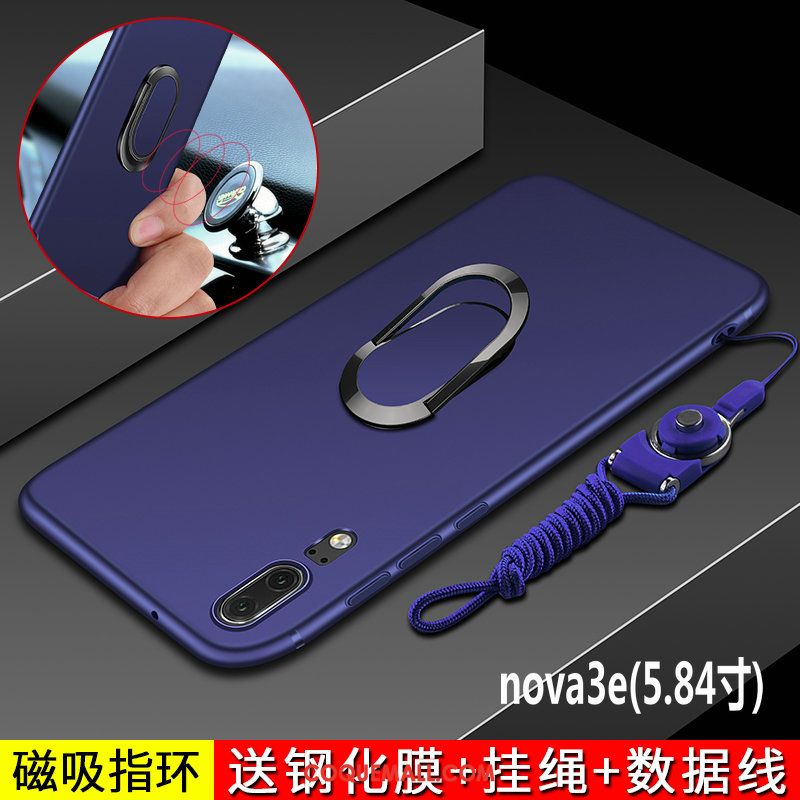 Étui Huawei Nova 3e Créatif Protection Marque De Tendance, Coque Huawei Nova 3e Tout Compris Téléphone Portable