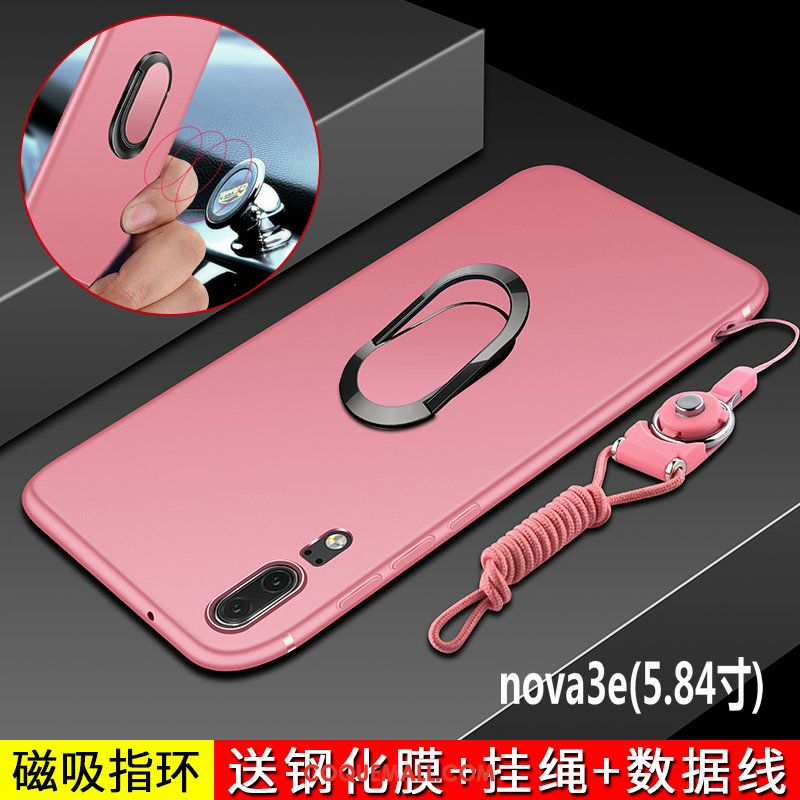 Étui Huawei Nova 3e Créatif Protection Marque De Tendance, Coque Huawei Nova 3e Tout Compris Téléphone Portable