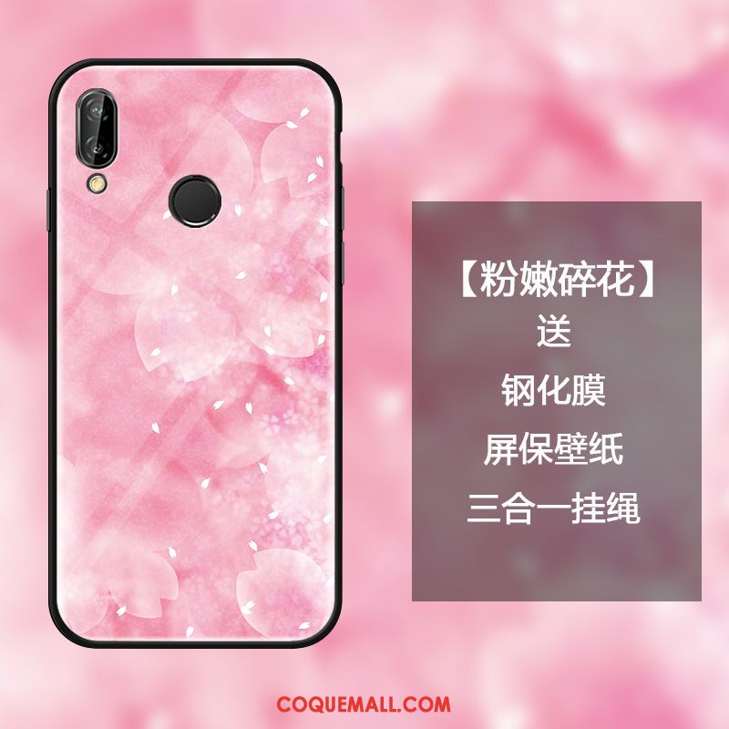 Étui Huawei Nova 3e Miroir Ornements Suspendus Créatif, Coque Huawei Nova 3e Protection Téléphone Portable