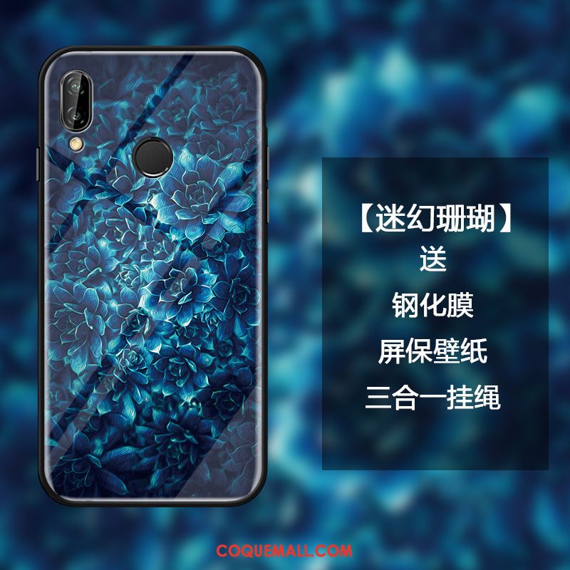 Étui Huawei Nova 3e Miroir Ornements Suspendus Créatif, Coque Huawei Nova 3e Protection Téléphone Portable