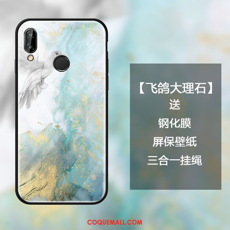 Étui Huawei Nova 3e Personnalité Incassable Luxe, Coque Huawei Nova 3e Téléphone Portable Protection