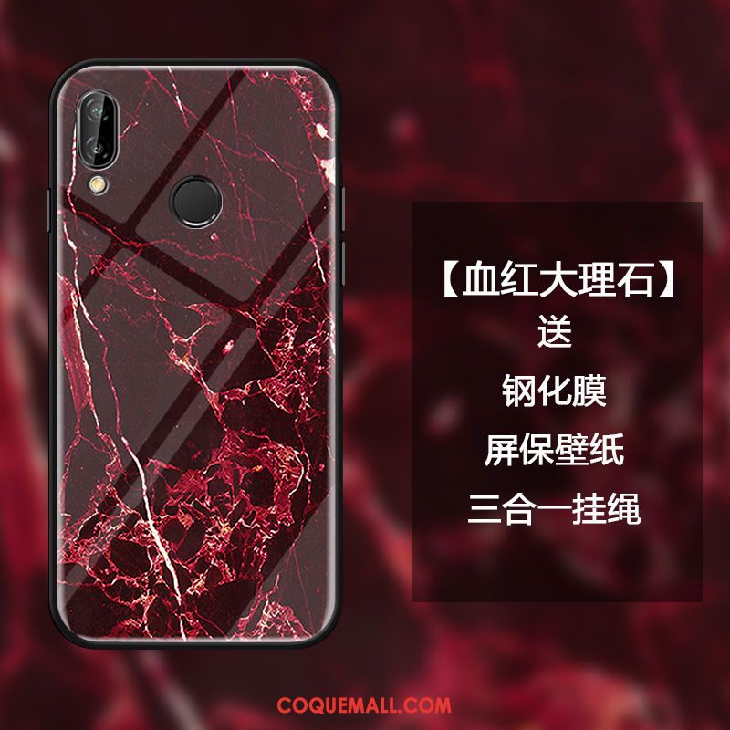 Étui Huawei Nova 3e Personnalité Incassable Luxe, Coque Huawei Nova 3e Téléphone Portable Protection