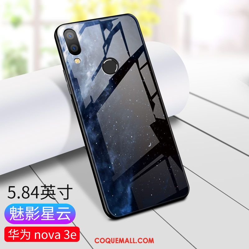 Étui Huawei Nova 3e Personnalité Incassable Téléphone Portable, Coque Huawei Nova 3e Nouveau Ornements Suspendus