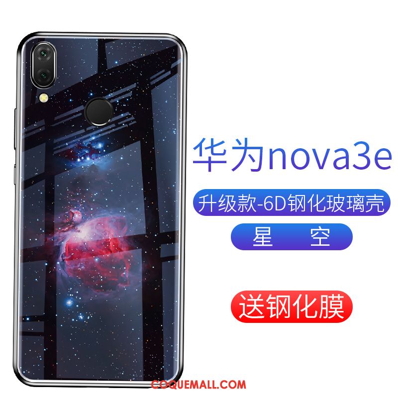 Étui Huawei Nova 3e Personnalité Incassable Téléphone Portable, Coque Huawei Nova 3e Nouveau Ornements Suspendus