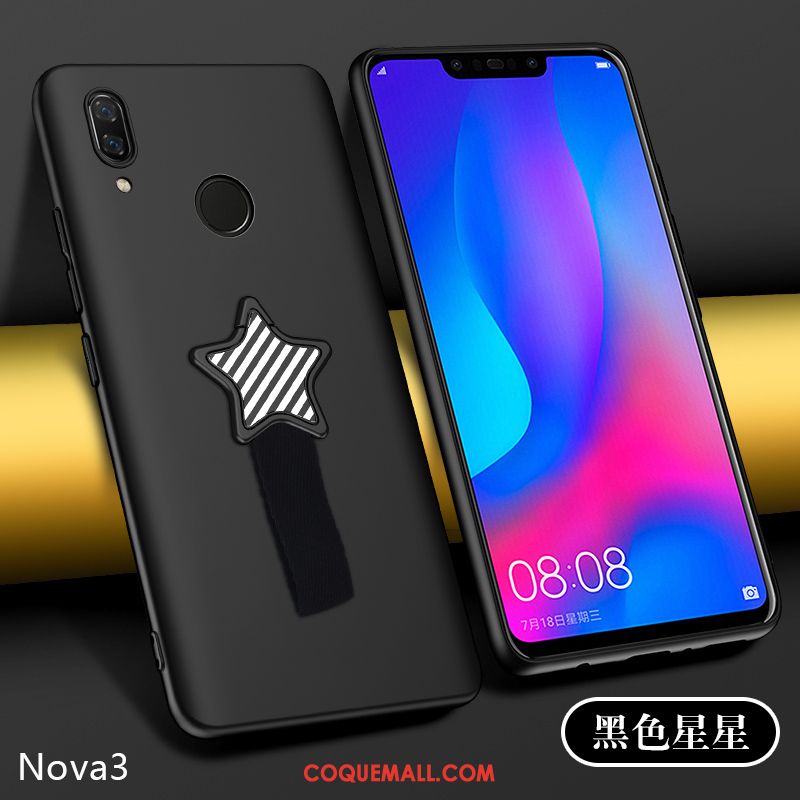 Étui Huawei Nova 3e Silicone Personnalité Protection, Coque Huawei Nova 3e Tout Compris Incassable