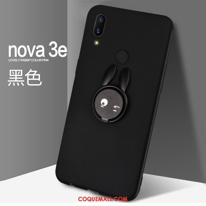 Étui Huawei Nova 3e Silicone Personnalité Tout Compris, Coque Huawei Nova 3e Téléphone Portable Charmant