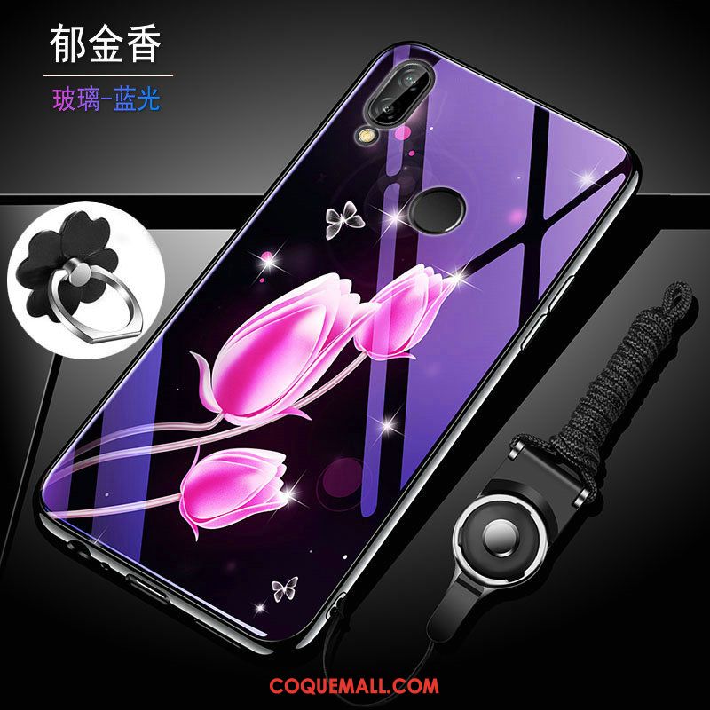 Étui Huawei Nova 3e Tempérer Protection Tout Compris, Coque Huawei Nova 3e Téléphone Portable Verre