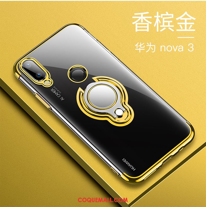 Étui Huawei Nova 3e Tout Compris Ornements Suspendus Téléphone Portable, Coque Huawei Nova 3e Support Tendance