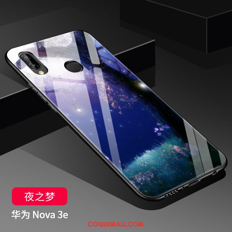 Étui Huawei Nova 3e Tout Compris Personnalité Nouveau, Coque Huawei Nova 3e Protection Blanc