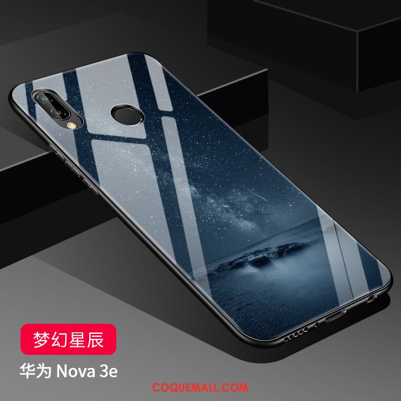 Étui Huawei Nova 3e Tout Compris Personnalité Nouveau, Coque Huawei Nova 3e Protection Blanc