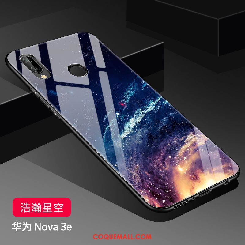 Étui Huawei Nova 3e Tout Compris Personnalité Nouveau, Coque Huawei Nova 3e Protection Blanc